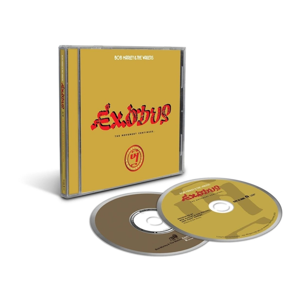DOS CD's - BOB MARLEY & THE WAILERS - EXODUS - 40 - IMPORTADO