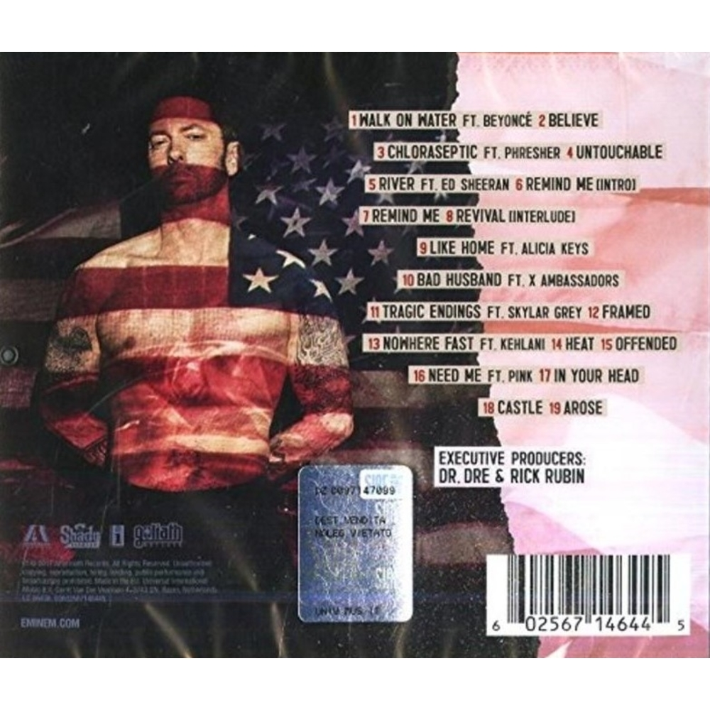 CD - EMINEM - REVIVAL