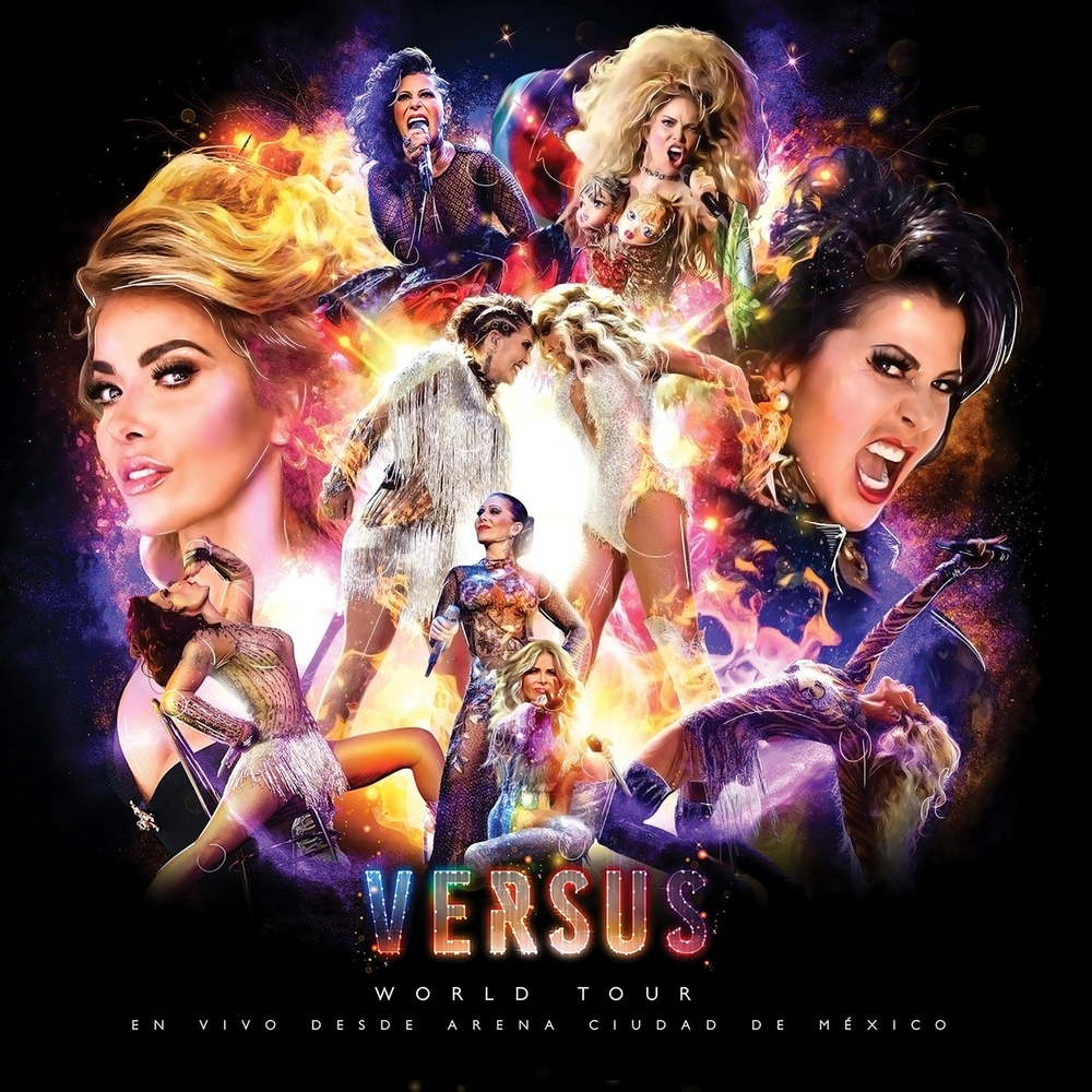 DOS CD's+DVD - GLORIA TREVI, ALEJANDRA GUZMAN - VERSUS WORLD
