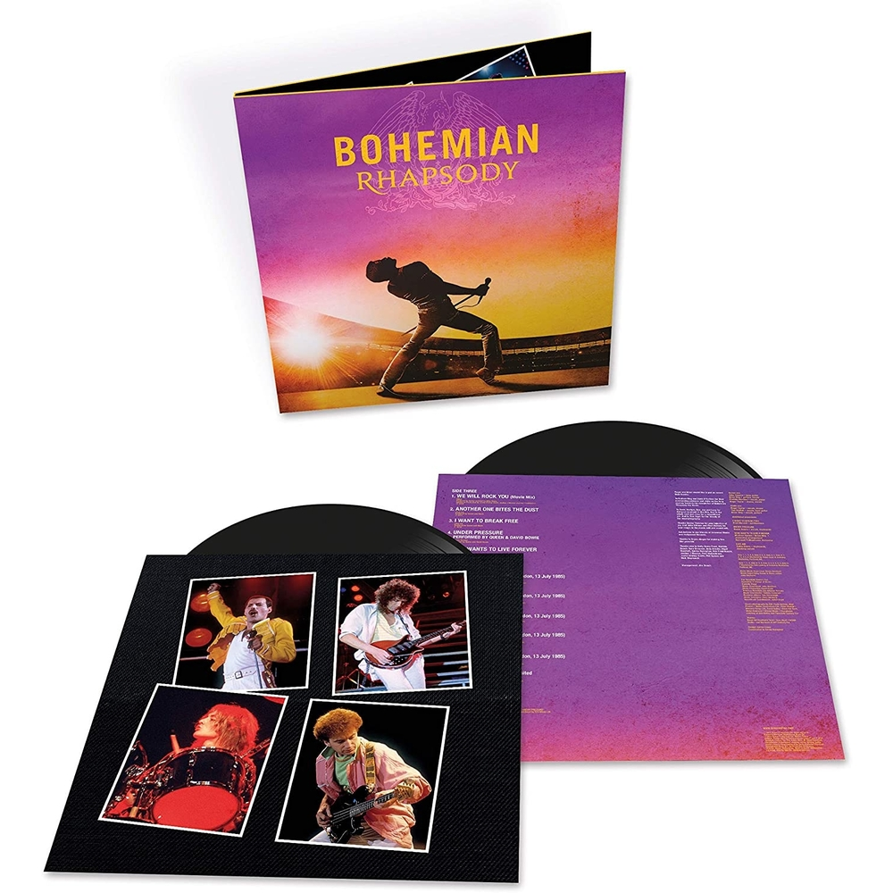 DOS VINILOS - QUEEN - BOHEMIAN RHAPSODY - THE ORIGINAL SOUNDTRACK - IMPORTADO