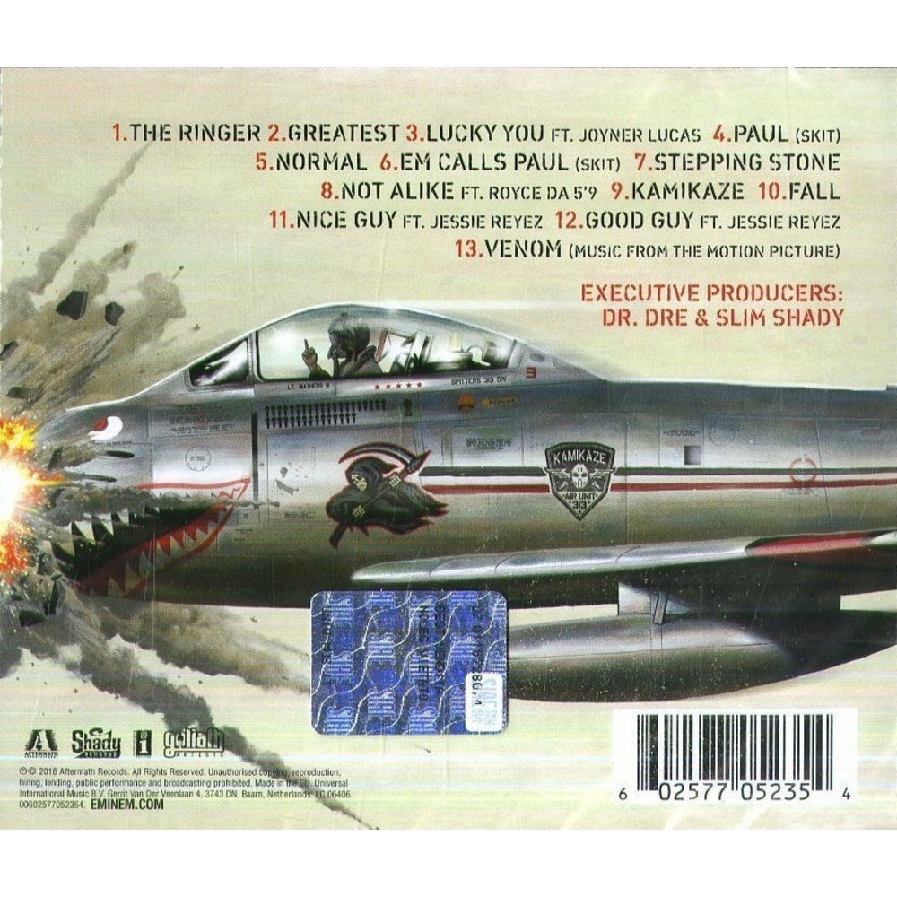 CD - EMINEM - KAMIKAZE - IMPORTADO