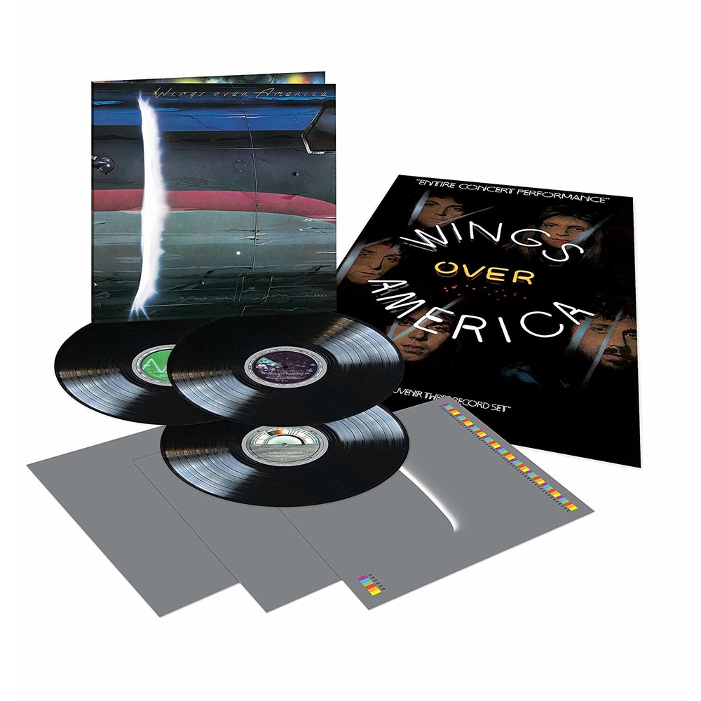 TRES VINILOS - PAUL MCCARTNEY & WINGS - WINGS OVER AMERICA - IMPORTADO