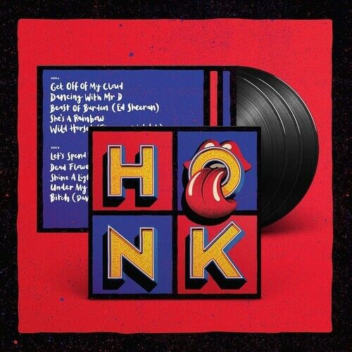 TRES VINILOS - THE ROLLING STONES - HONK - IMPORTADO