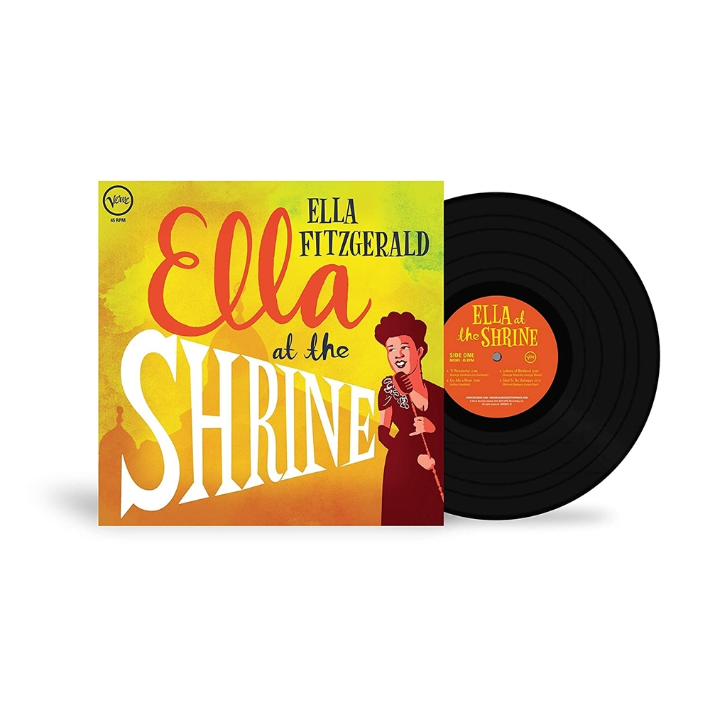 VINILO - ELLA FITZGERALD - ELLA AT THE SHRINE - IMPORTADO