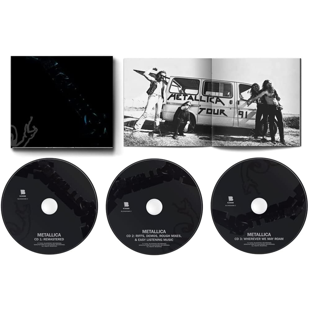 TRES CD - METALLICA - METALLICA - IMPORTADO