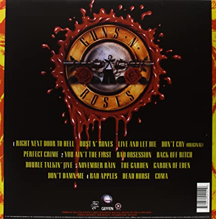 DOS VINILOS - GUNS N' ROSES - USE YOUR ILLUSION I - IMPORTADO