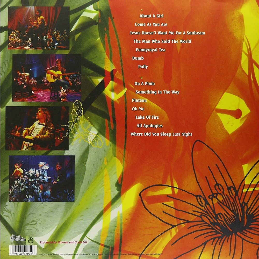 VINILO - NIRVANA - MTV UNPLUGGED IN NEW YORK - IMPORTADO