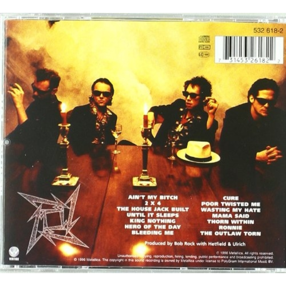 CD - METALLICA - LOAD - IMPORTADO