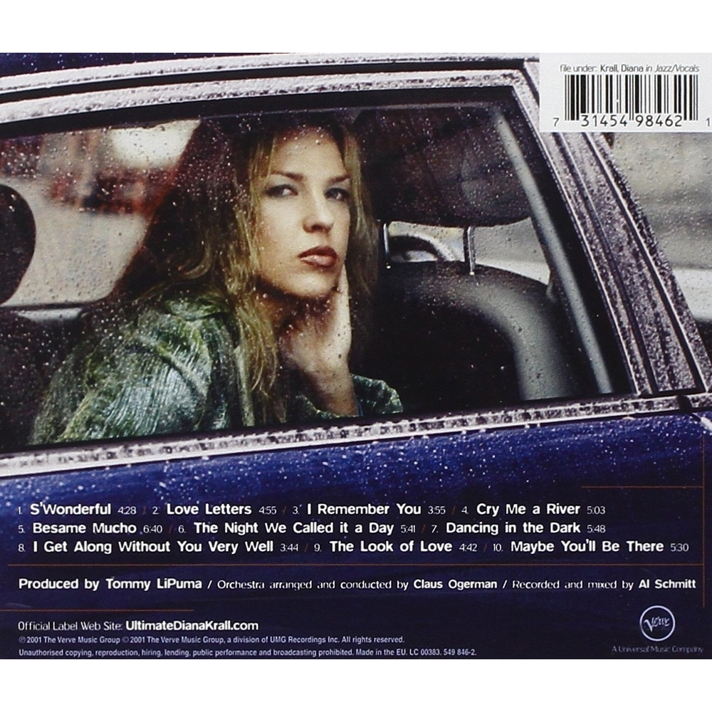 CD - DIANA KRALL - THE LOOK OF LOVE - IMPORTADO