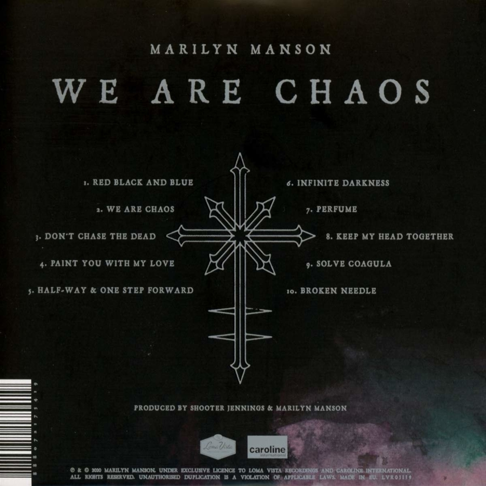 CD - MARILYN MANSON - WE ARE CHAOS - IMPORTADO