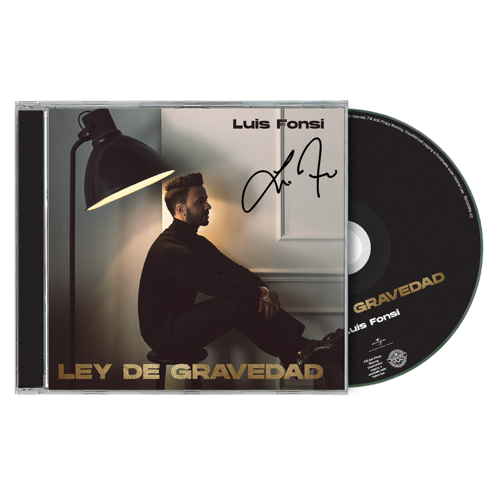 CD - LUIS FONSI - LEY DE GRAVEDAD (EDICIÓN EXCLUSIVA FIRMADA) - IMPORTADO