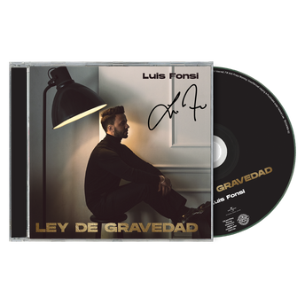 CD - LUIS FONSI - LEY DE GRAVEDAD (EDICIÓN EXCLUSIVA FIRMADA) - IMPORTADO