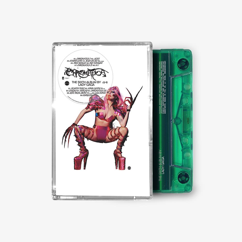 CASSETTE COLOR - LADY GAGA - CHROMATICA - IMPORTADO