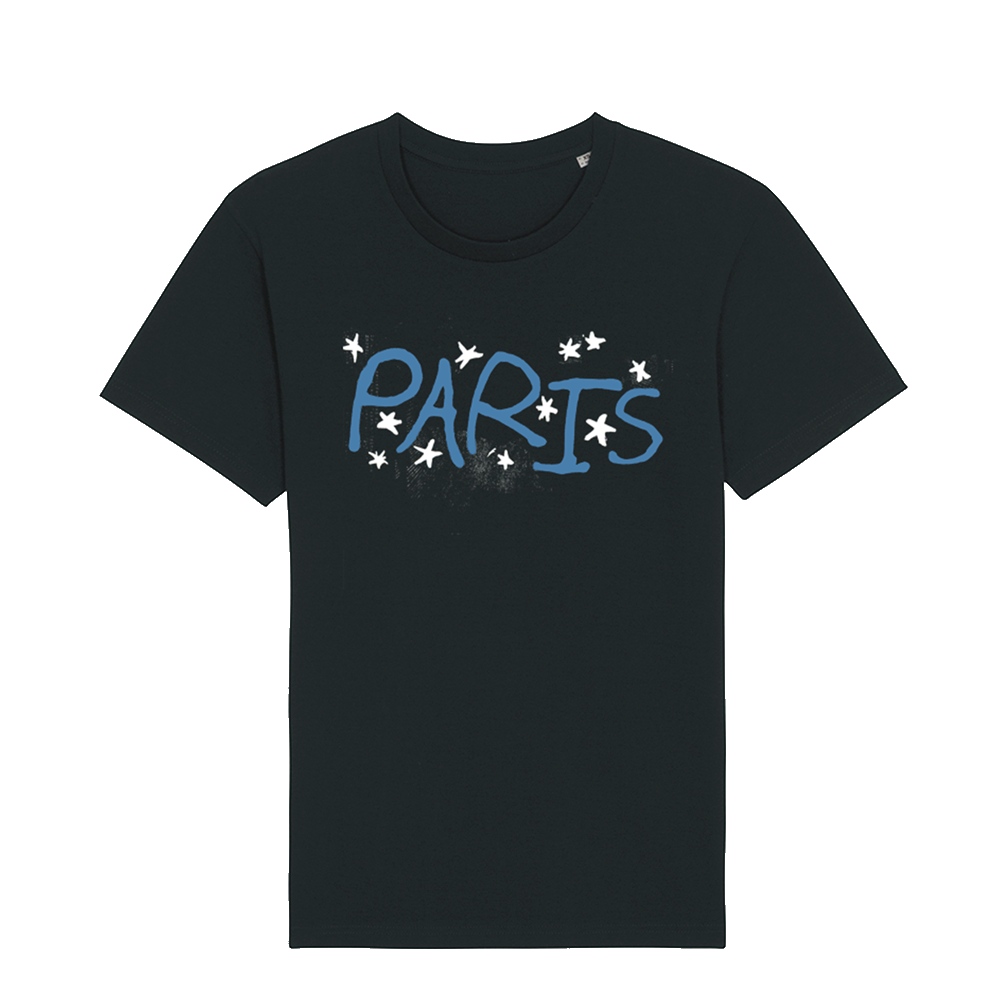 Camiseta Paris Negra