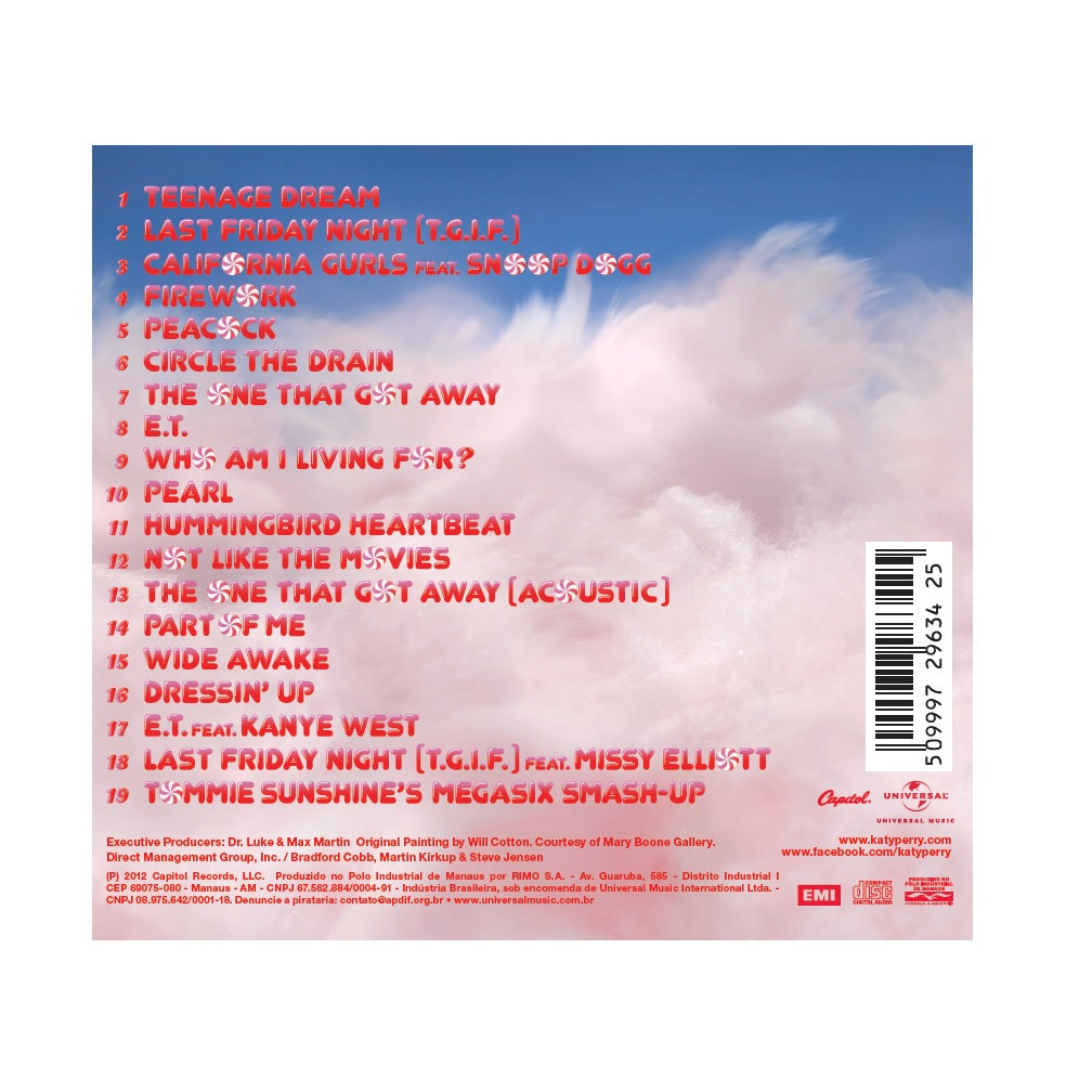 新品未開封)Katy Perry/Teenage Dream 限定盤