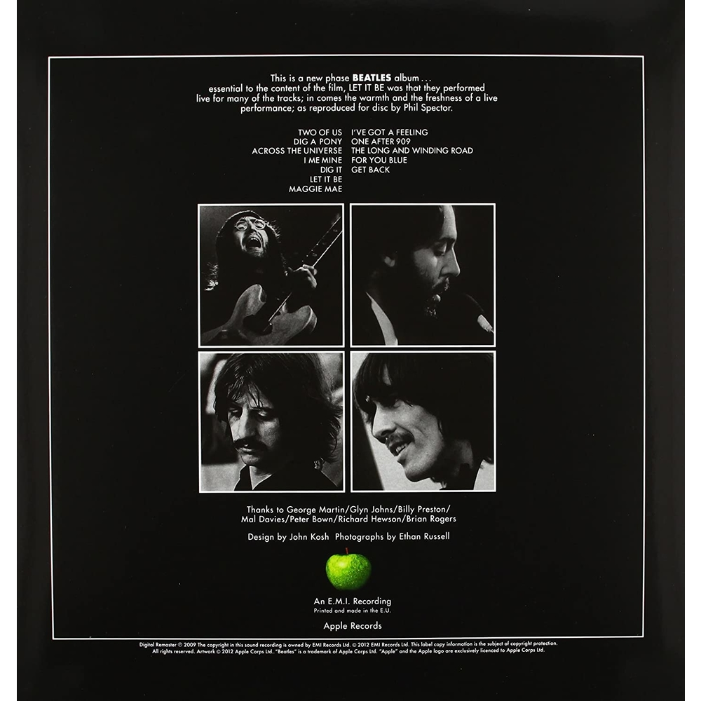 Let It Be LP (2009 Remaster) - Importado