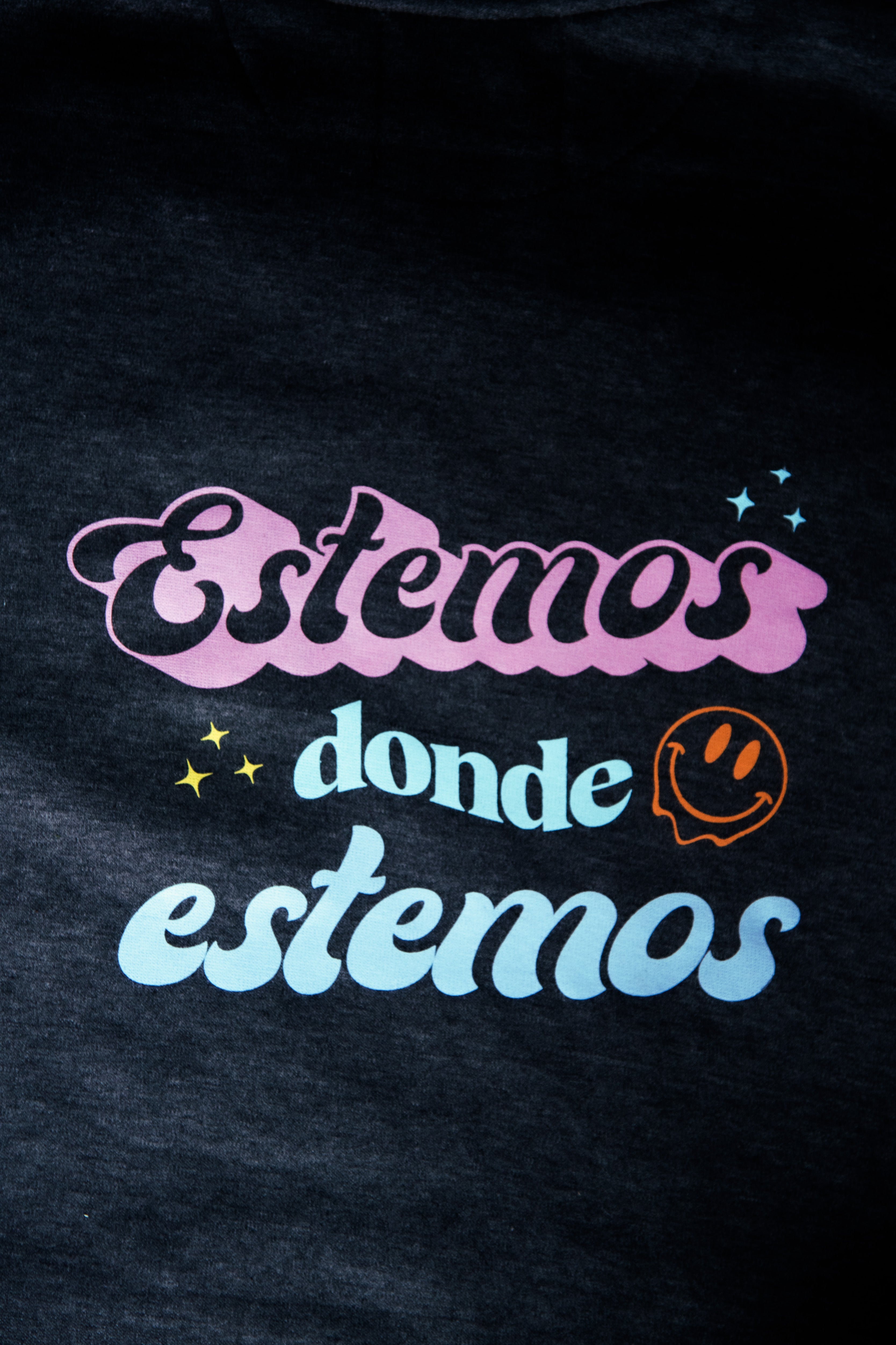 Estemos Dónde Estemos - Suéter Crewneck Unisex