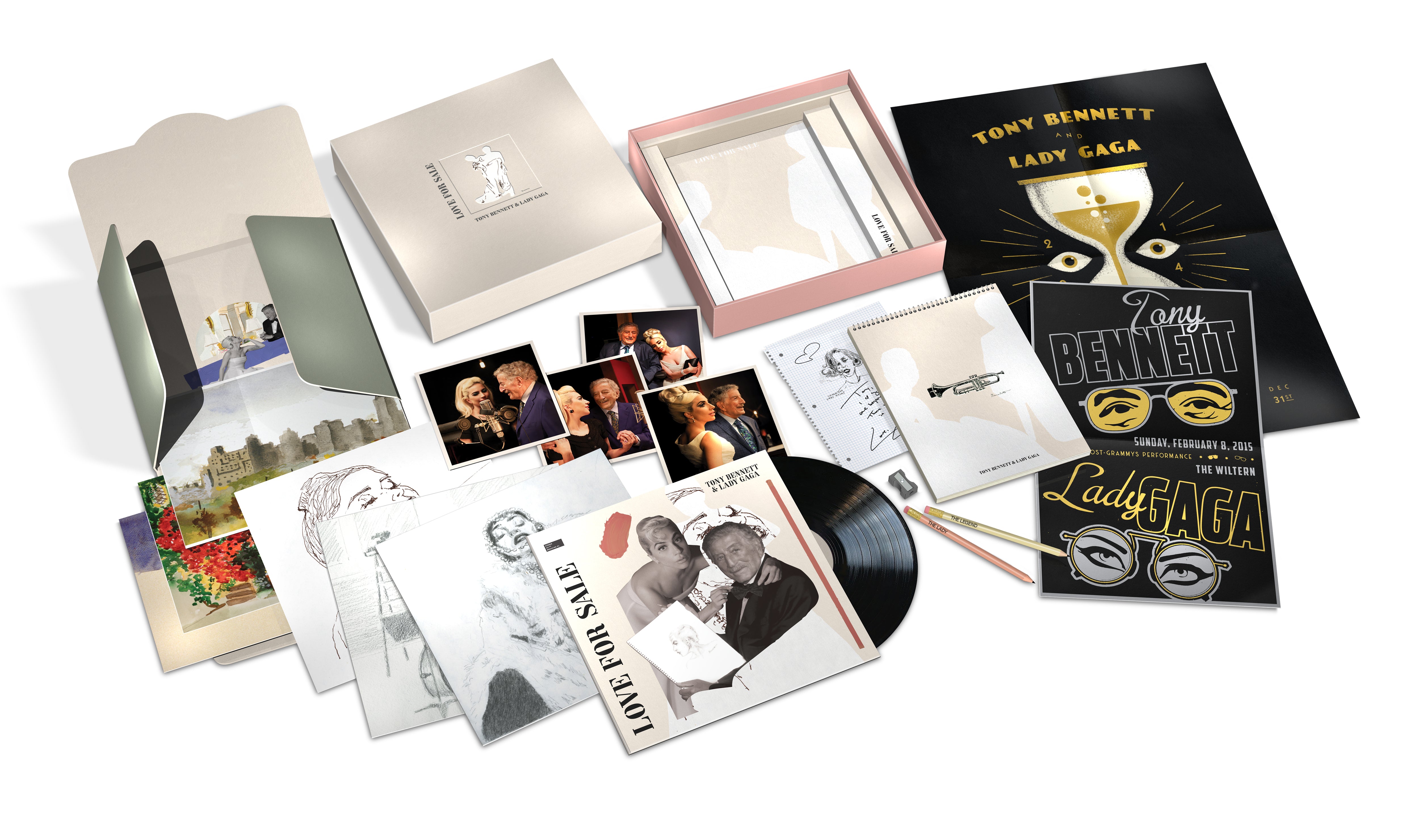 BOX SET - LADY GAGA & TONY BENNETT - LOVE FOR SALE - IMPORTADO