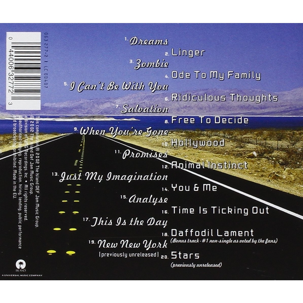 CD - THE CRANBERRIES - STARS - THE BEST OF 1992-2000 - IMPORTADO