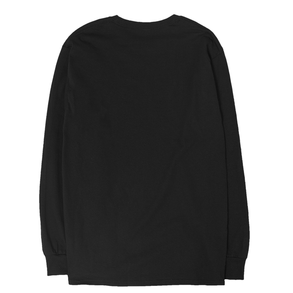 MERCH- SEBASTIAN YATRA- DHARMA- CAMISETA MANGA LARGA - NEGRO