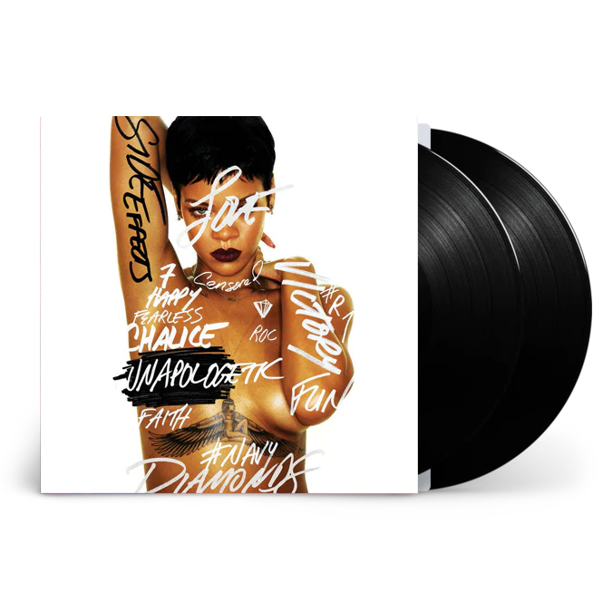 DOS VINILOS - RIHANNA - UNAPOLOGETIC - IMPORTADO