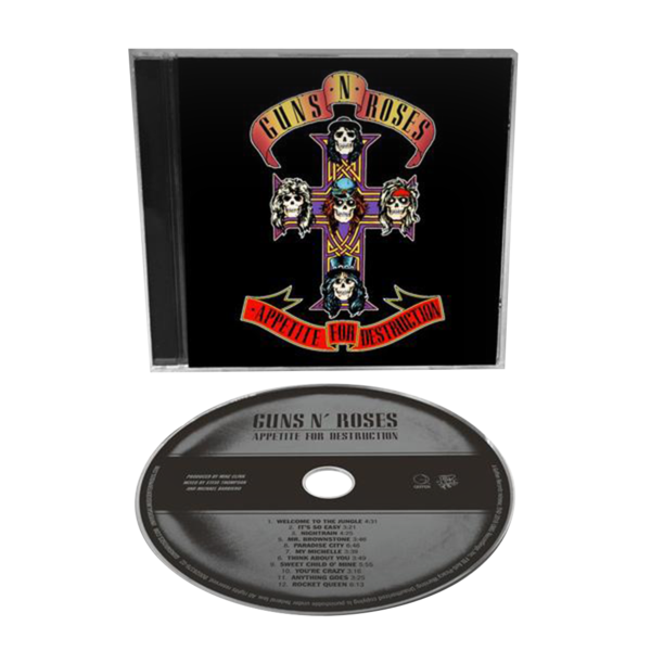 CD - GUNS N' ROSES - APPETITE FOR DESTRUCTION - REMASTERIZADO - IMPORTADO