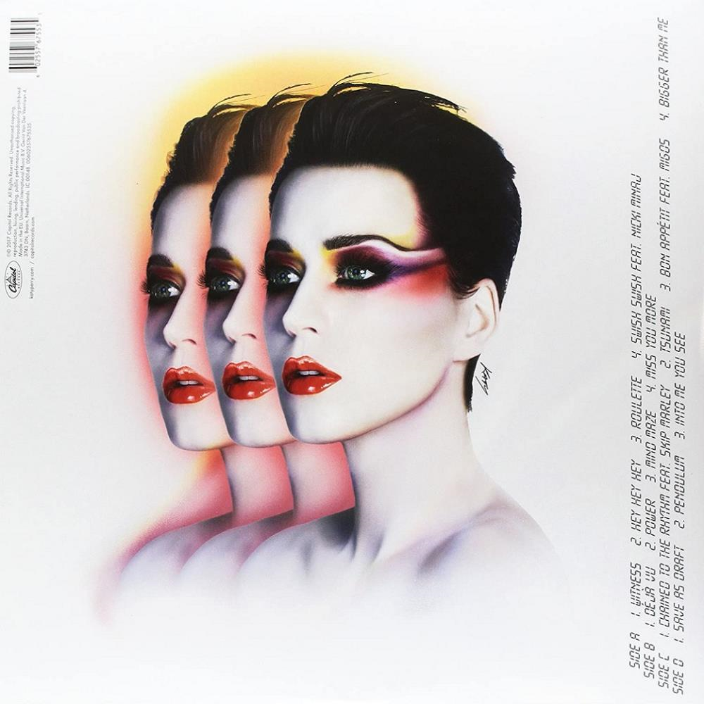 DOS VINILOS - KATY PERRY - WITNESS - IMPORTADO
