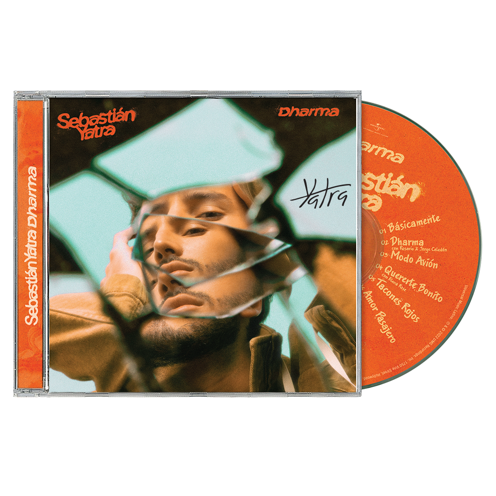 CD - SEBASTIAN YATRA - DHARMA FIRMADO - IMPORTADO